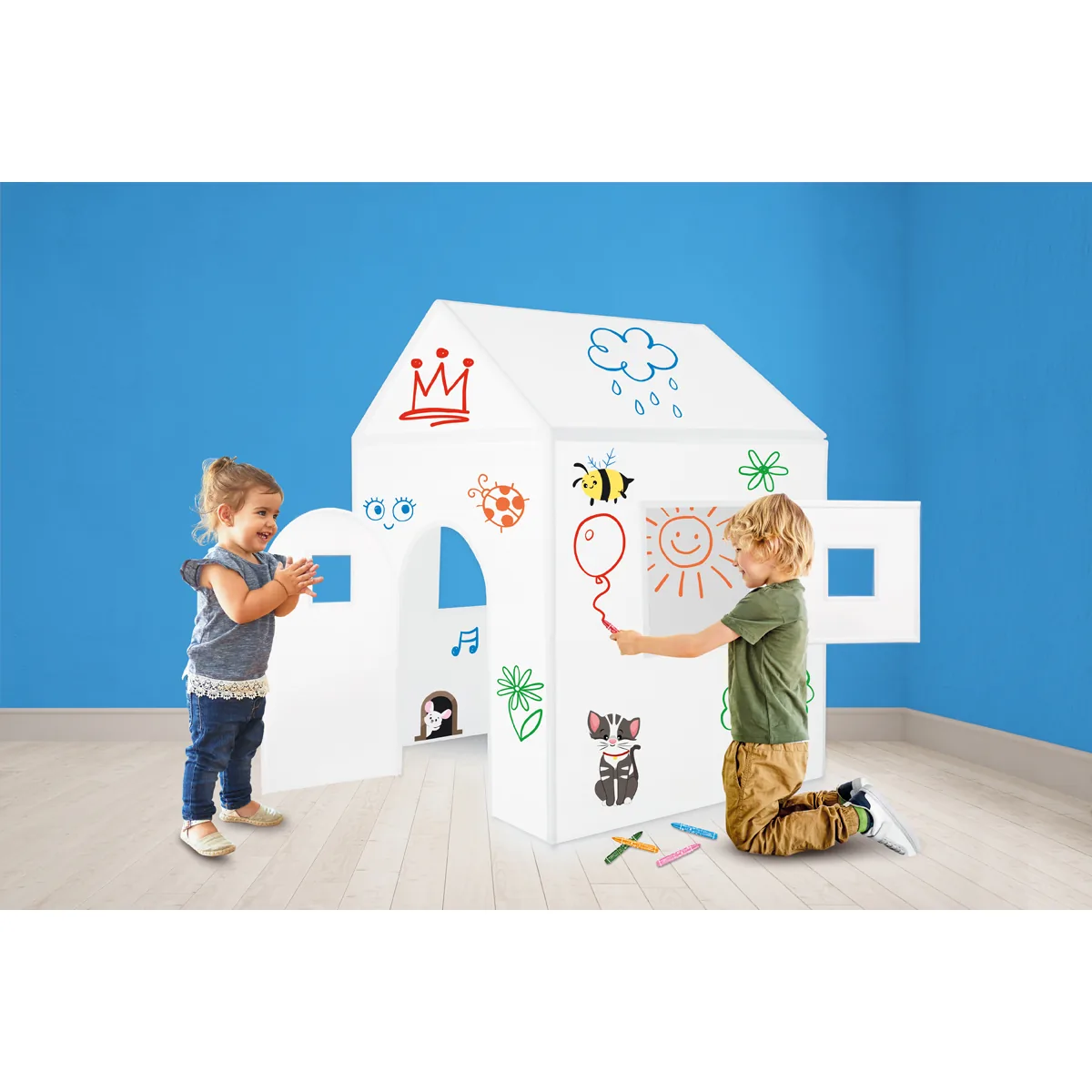 Spielhaus 3er Set — Eduplay padagogisches Spielzeug Kita Spielhaus 3er Set — Eduplay padagogisches Spielzeug Kita