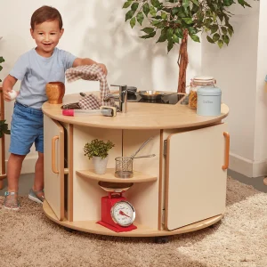 Spielküche für Kita & Kindergarten ab 18 Monate — Millhouse Lernspielzeug Schule