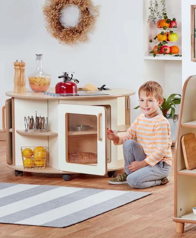 Spielküche für Kita & Kindergarten ab 3 Jahre — Millhouse Lernspielzeug Schule Spielküche für Kita & Kindergarten ab 3 Jahre — Millhouse Lernspielzeug Schule