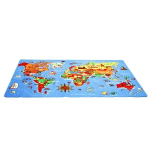 Spielteppich Welt 140 x 200 cm — Eduplay padagogisches Spielzeug Kita Spielteppich Welt 140 x 200 cm — Eduplay padagogisches Spielzeug Kita