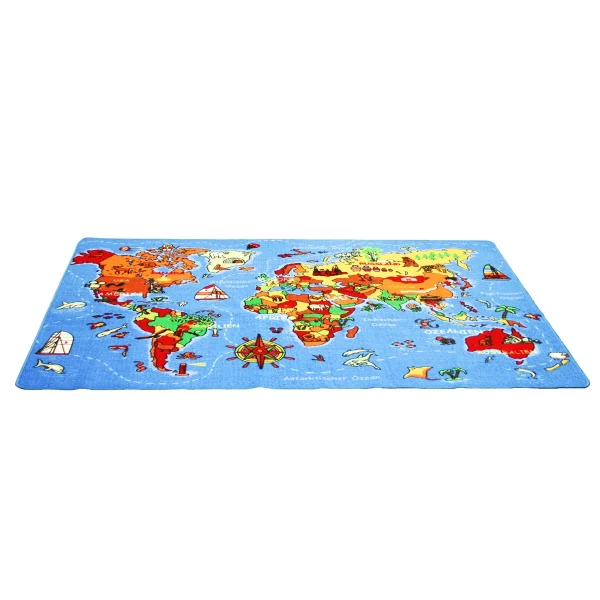 Spielteppich Welt 140 x 200 cm — Eduplay padagogisches Spielzeug Kita