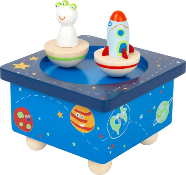 Spieluhr Space — Millhouse Lernspielzeug Schule