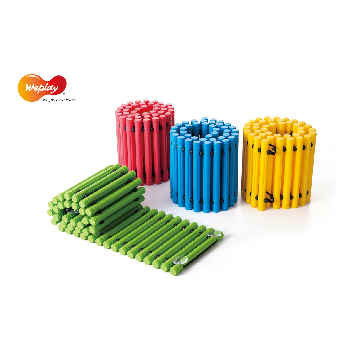 Sprossenmatten 4er Set — Kiki-Ena Bastelmaterial Naturholz
