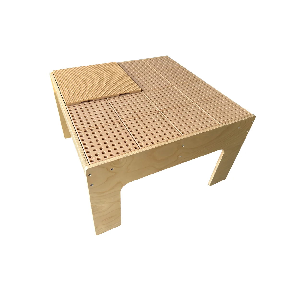 STEM Aktivitätstisch 93 cm — Kiki-Ena Bastelmaterial Naturholz