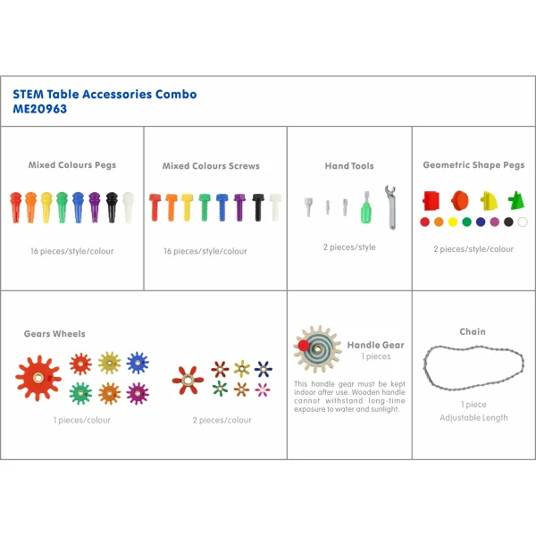 STEM Wand Zubehör-Set — Kiki-Ena Bastelmaterial Naturholz STEM Wand Zubehör-Set — Kiki-Ena Bastelmaterial Naturholz