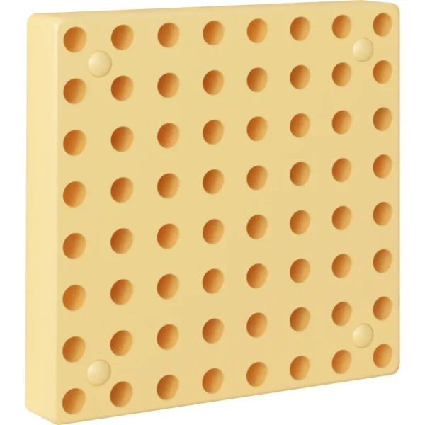STEM Wandplatte für den Innenbereich 20x20 cm — Kiki-Ena Bastelmaterial Naturholz