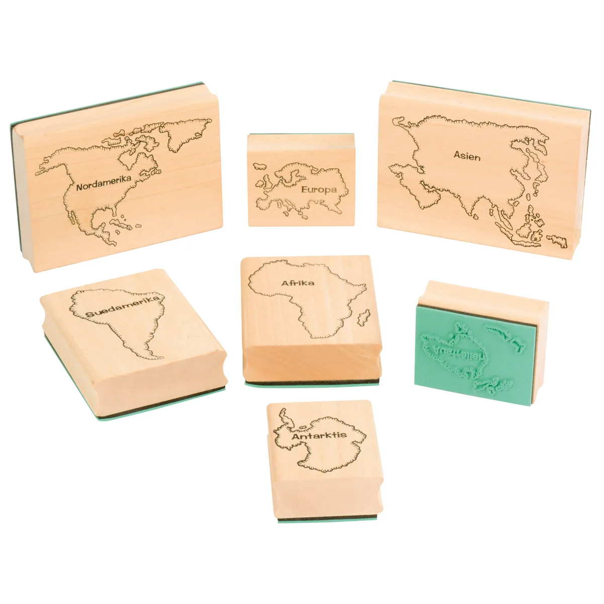 Stempel Weltkarte — Eduplay padagogisches Spielzeug Kita