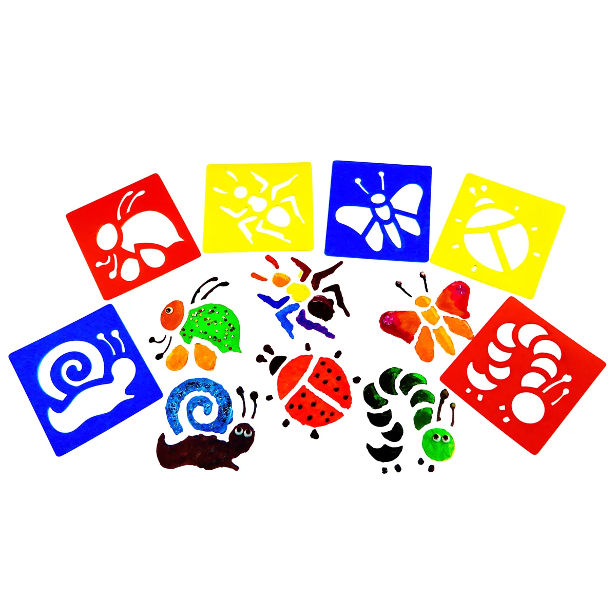Stencil Käfer — Eduplay padagogisches Spielzeug Kita