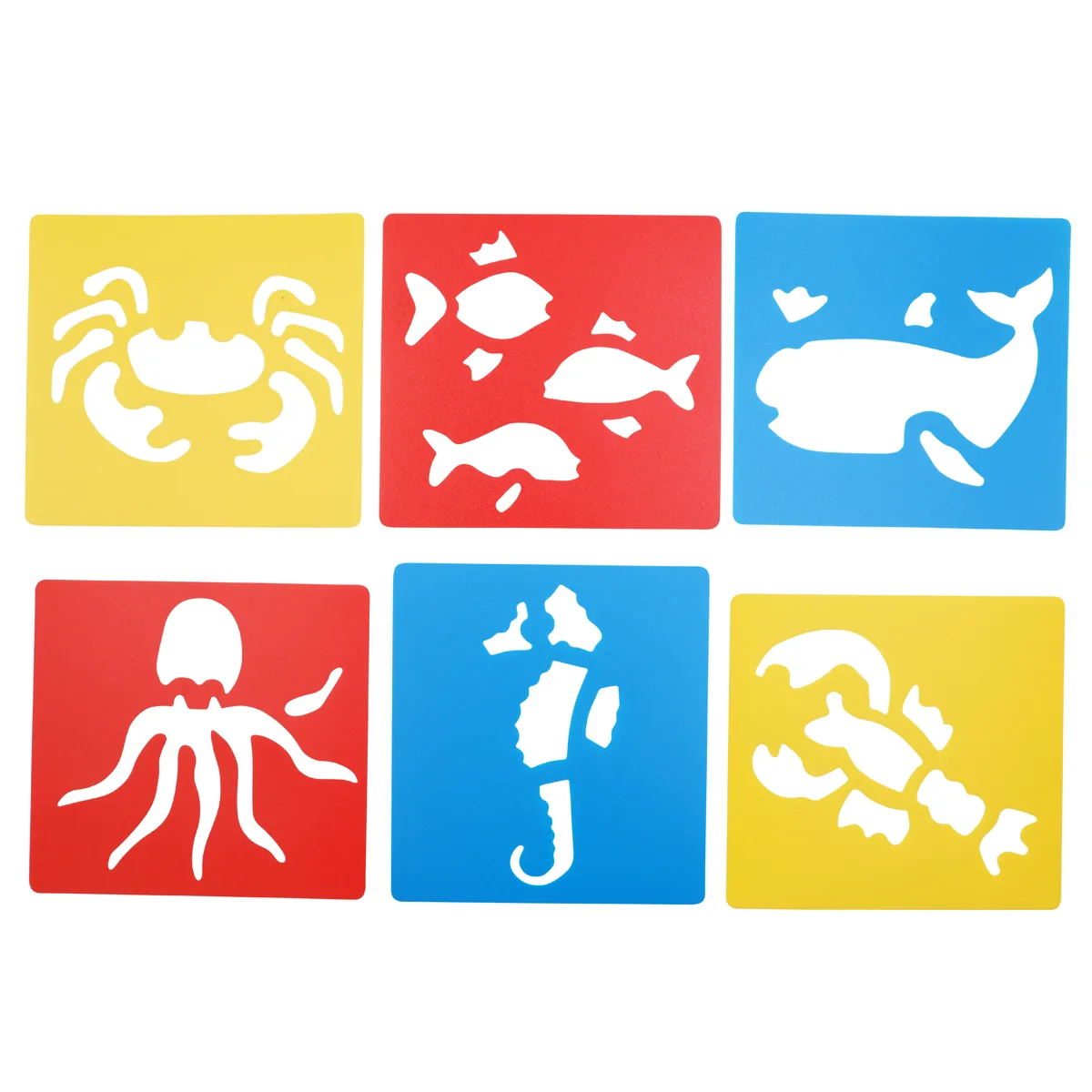 Stencil Meerestiere — Eduplay padagogisches Spielzeug Kita