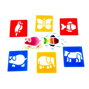 Stencil Tiere — Eduplay padagogisches Spielzeug Kita