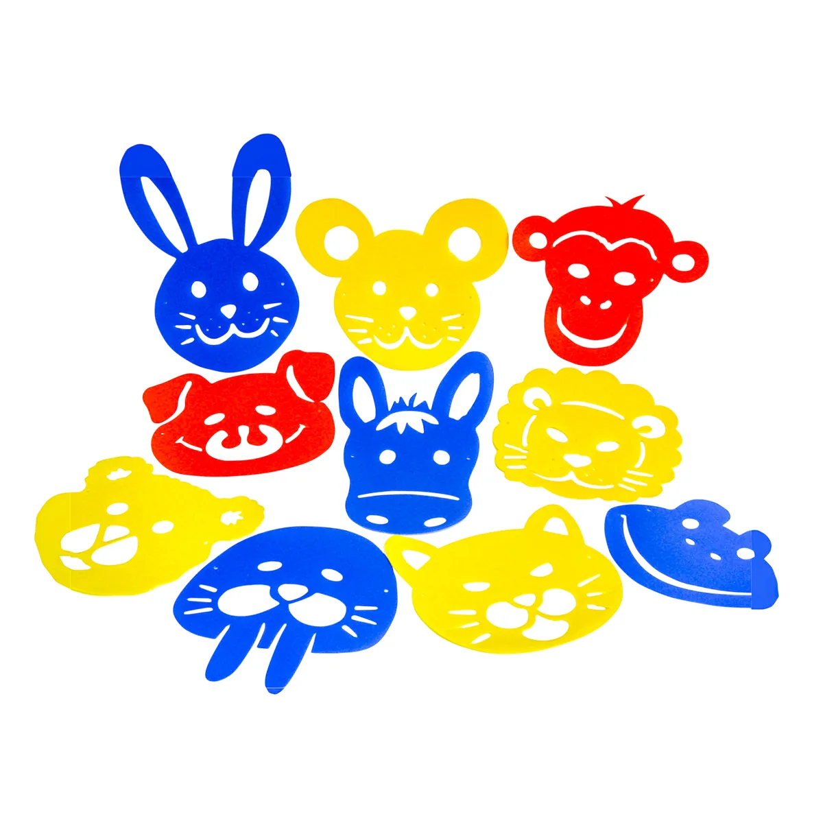 Stencil Tiermasken — Eduplay padagogisches Spielzeug Kita