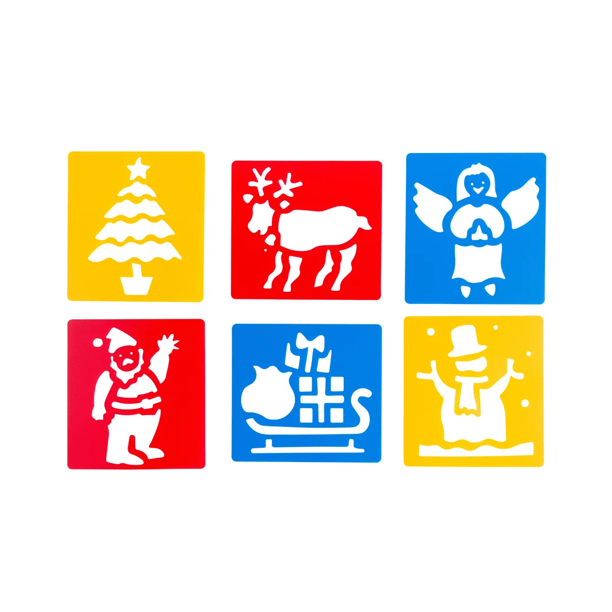 Stencil Weihnachten — Eduplay padagogisches Spielzeug Kita