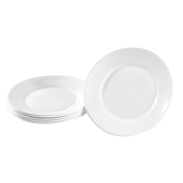 Teller Hartglas klein 6 Stück — Eduplay padagogisches Spielzeug Kita