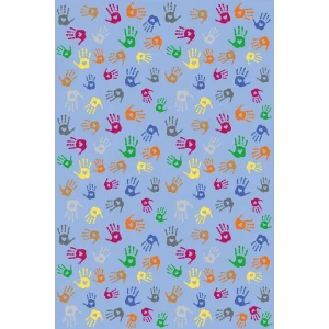 Teppich Hände rechteckig 300 x 200 cm