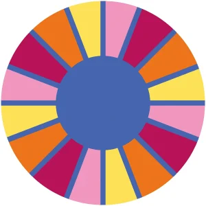 Teppich Segment rund 200 cm — Eduplay padagogisches Spielzeug Kita