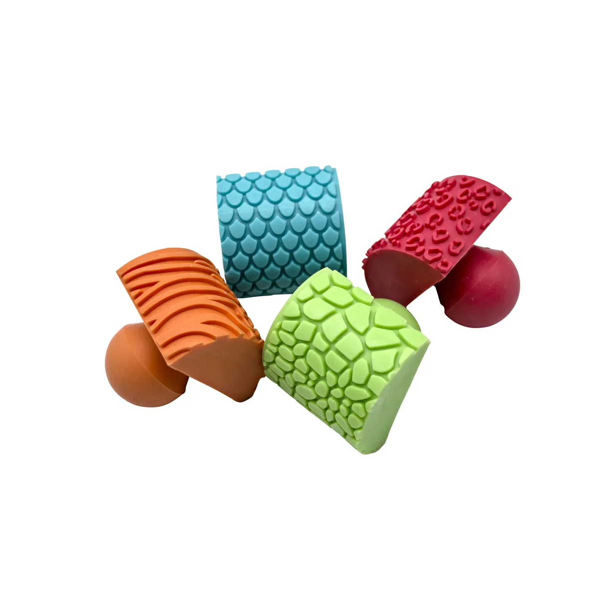 Tierhaut Wippstempel 4er Set — Eduplay padagogisches Spielzeug Kita