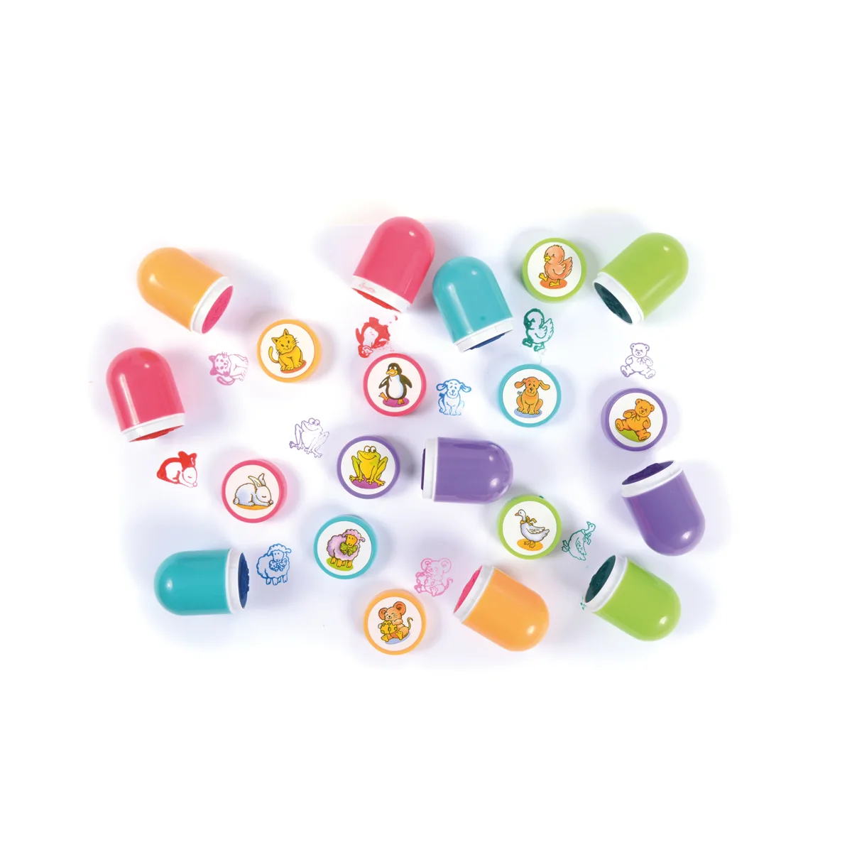 Tierstempel 10 Stück — Eduplay padagogisches Spielzeug Kita