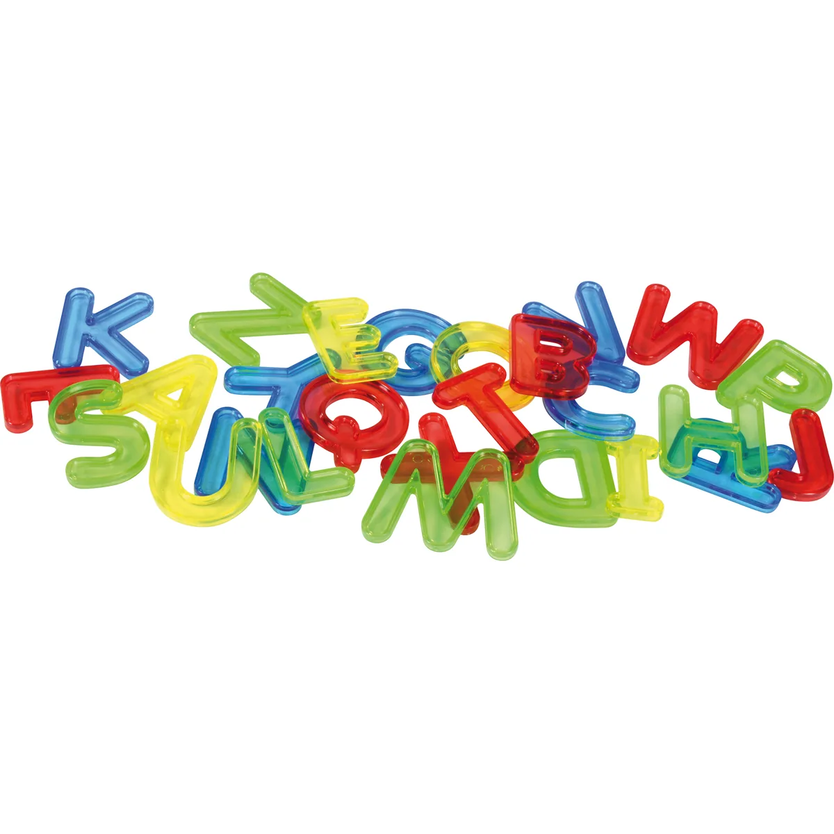 Transparente Buchstaben 26 Stück — Eduplay padagogisches Spielzeug Kita