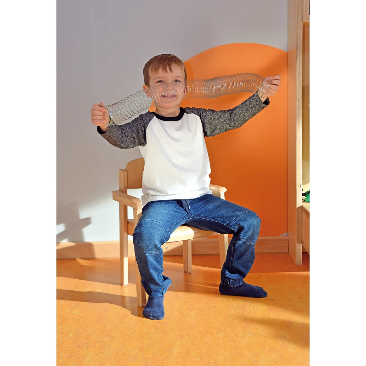 Treppenfeder Metall — Eduplay padagogisches Spielzeug Kita