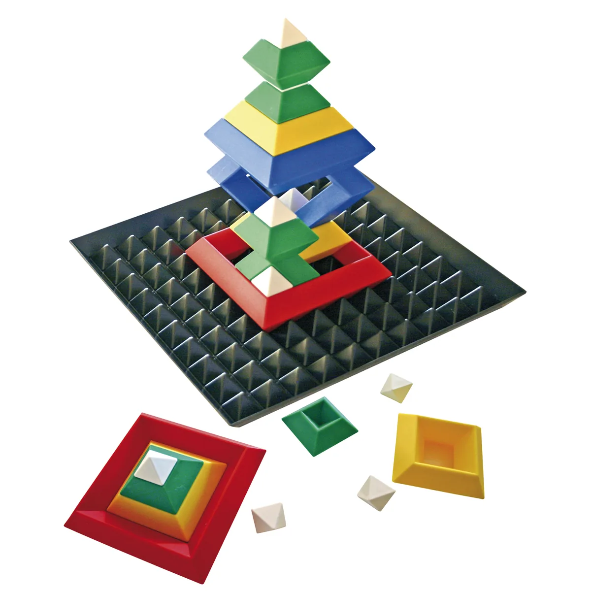 Triangle Puzzle mit Base 24-tlg. + Base — Eduplay padagogisches Spielzeug Kita
