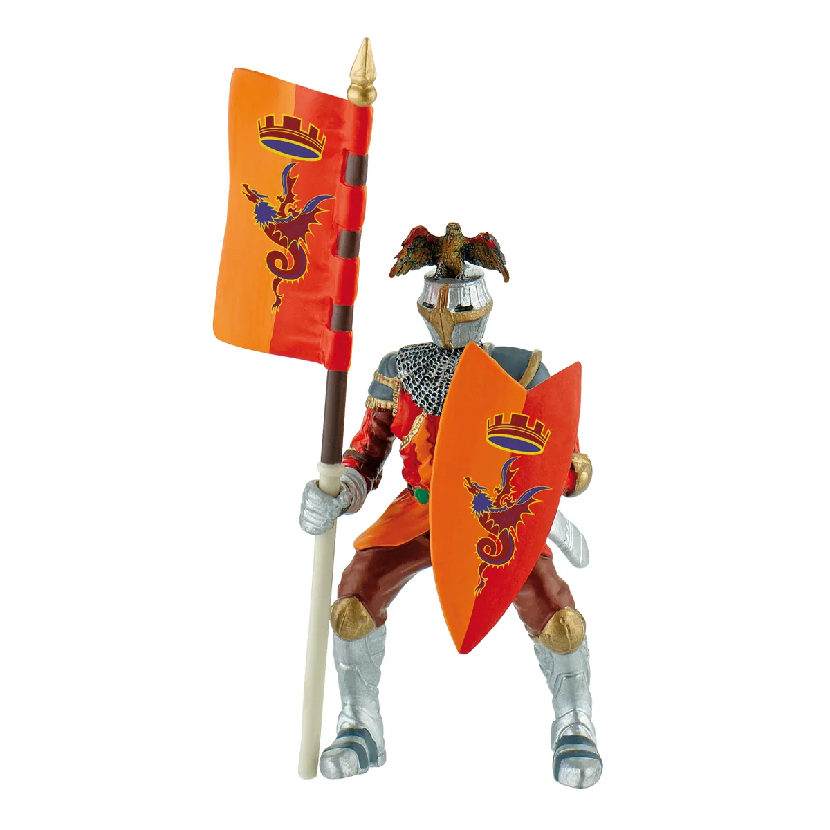 Turnierritter rot Spielfigur — Eduplay padagogisches Spielzeug Kita