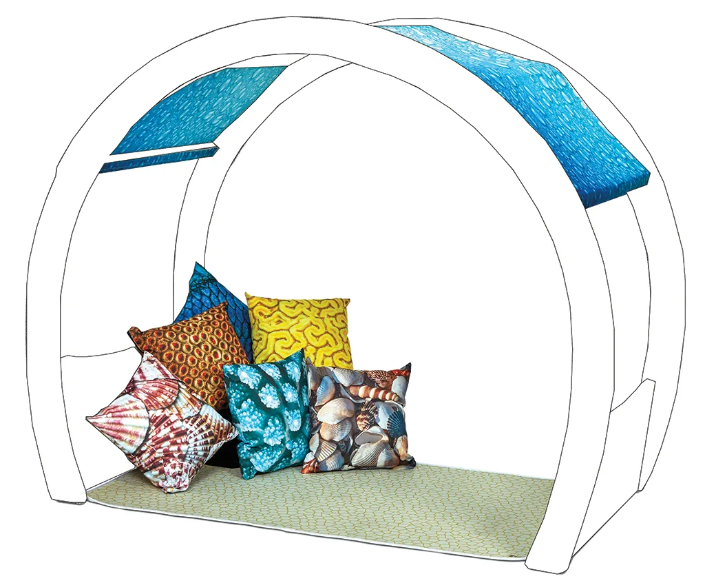 Unterwasser-Accessoire-Set für die große Cosy Cove — Millhouse Lernspielzeug Schule