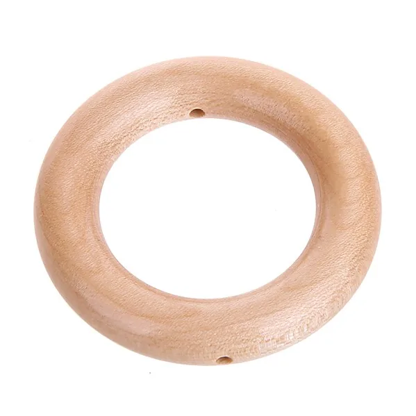 65mm Holzringe / Greifling - SALE natur — Kiki-Ena Bastelmaterial Naturholz
