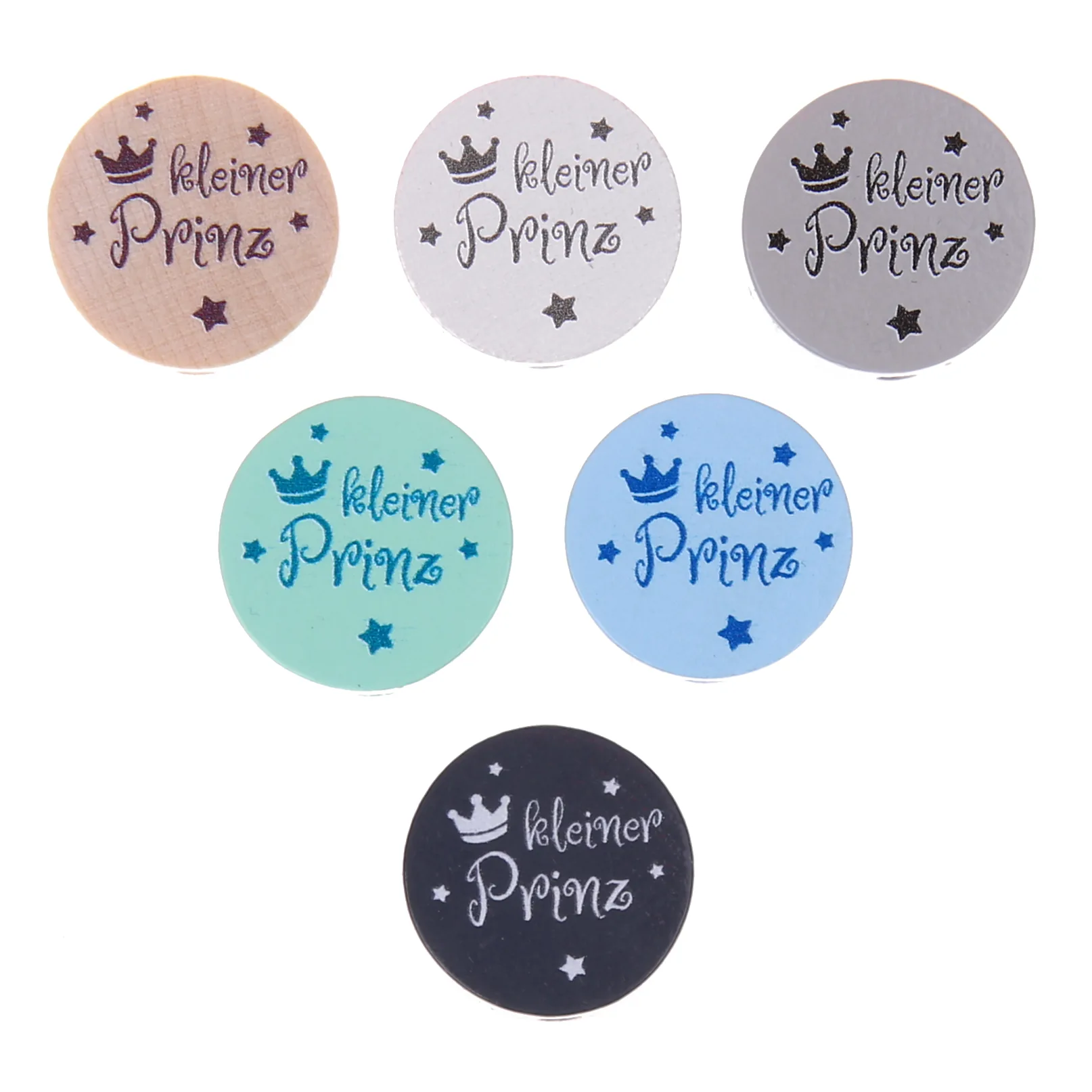 Motivperle Scheibe kleiner Prinz Glitzer Prinz — Kiki-Ena Bastelmaterial Naturholz Motivperle Scheibe kleiner Prinz Glitzer Prinz — Kiki-Ena Bastelmaterial Naturholz