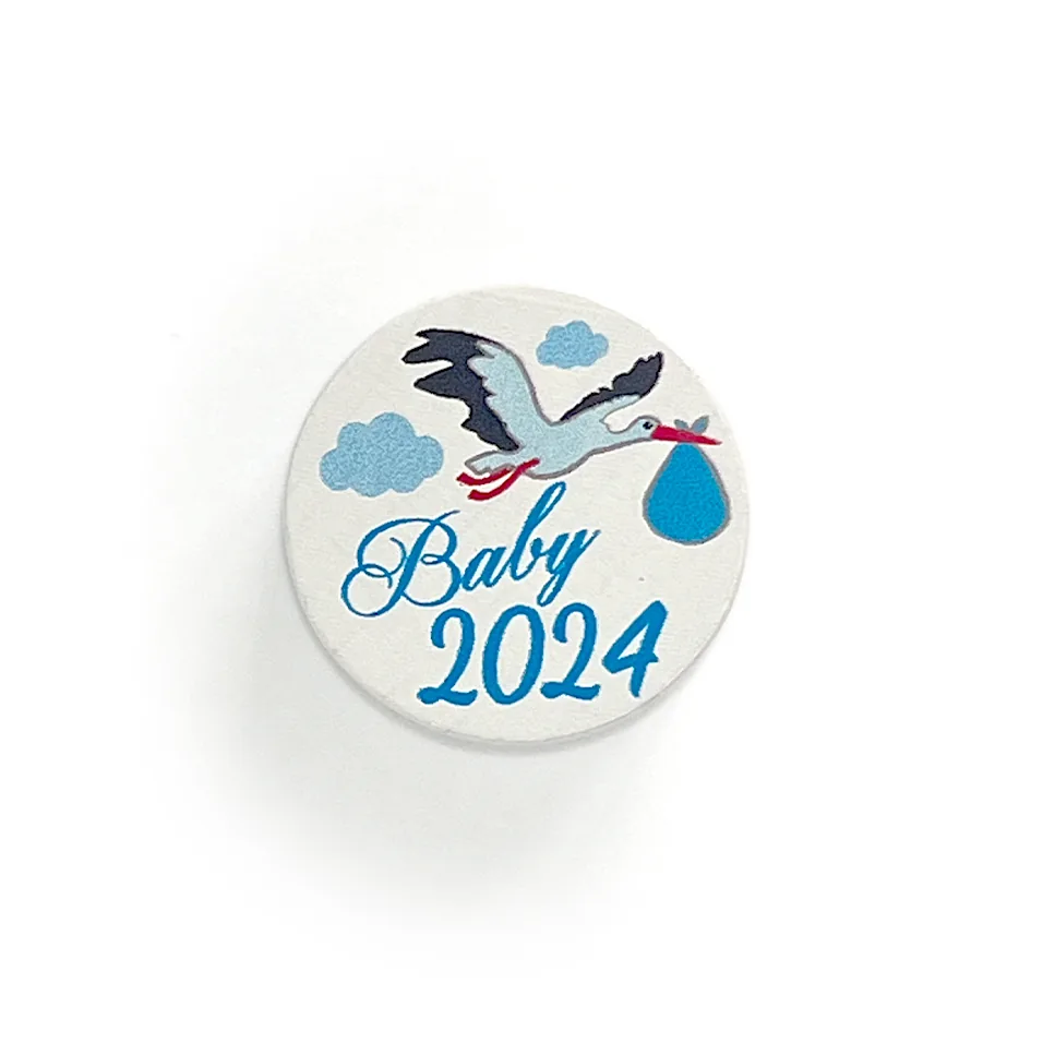Motivperle Scheibe Baby 2024 Blau — Kiki-Ena Bastelmaterial Naturholz Motivperle Scheibe Baby 2024 Blau — Kiki-Ena Bastelmaterial Naturholz
