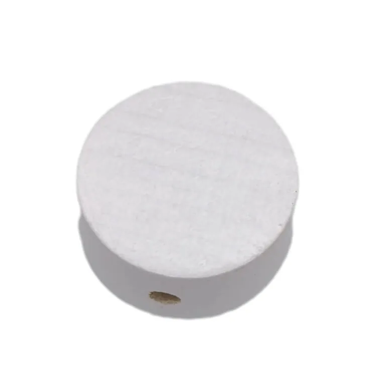 Scheibe 20mm blanko weiss — Kiki-Ena Bastelmaterial Naturholz