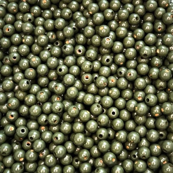 Großpackung • Holzperlen 10mm • 500 Stück tannengruen — Kiki-Ena Bastelmaterial Naturholz Großpackung • Holzperlen 10mm • 500 Stück tannengruen — Kiki-Ena Bastelmaterial Naturholz