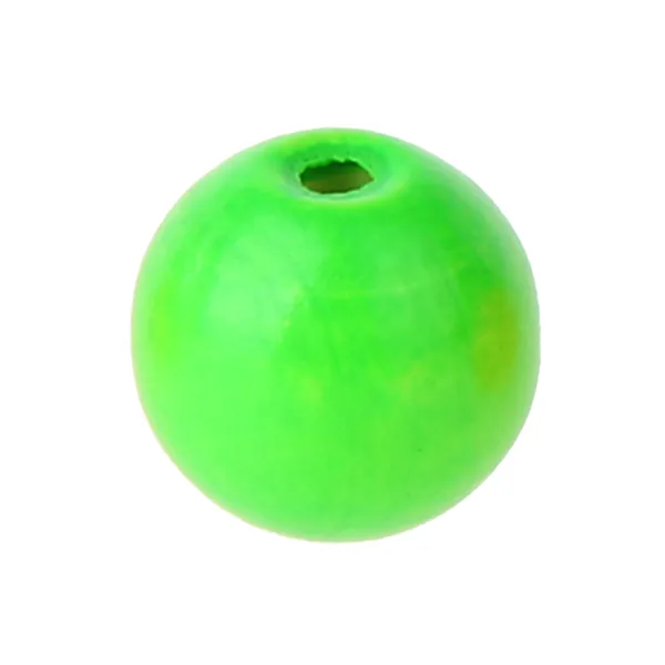 Neonperlen 10mm • 50 Stück Grün — Kiki-Ena Bastelmaterial Naturholz