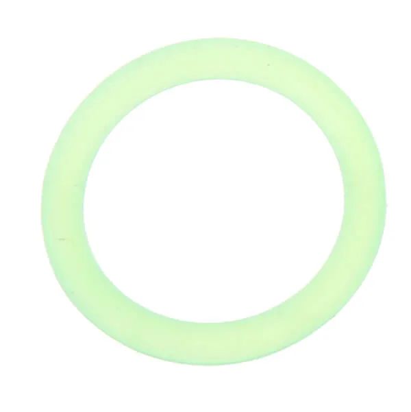 Silikonring mini Ø 28,5 mm Grün — Kiki-Ena Bastelmaterial Naturholz