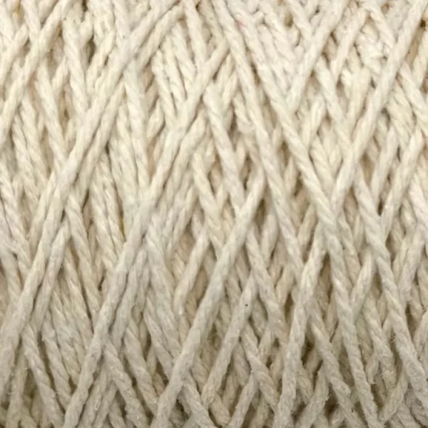 Makramee Baumwollkordel Ø 2mm  • 1 Meter natur — Kiki-Ena Bastelmaterial Naturholz