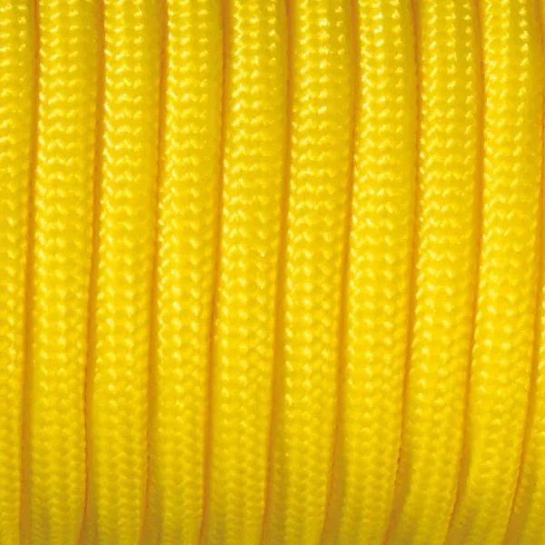 Paracord-Kordel Ø 4 mm • 1 Meter Gelb — Kiki-Ena Bastelmaterial Naturholz