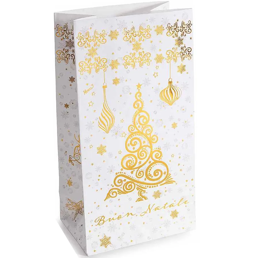Weihnachtspapiertüte Gold mit Clip, Anhänger und Aufkleber Weihnachtsbaum — Kiki-Ena Bastelmaterial Naturholz Weihnachtspapiertüte Gold mit Clip, Anhänger und Aufkleber Weihnachtsbaum — Kiki-Ena Bastelmaterial Naturholz