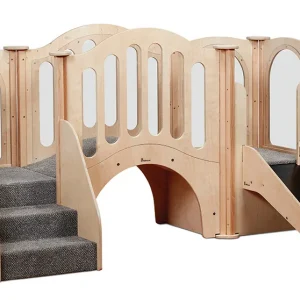Versteck- und Rutsch-Kinderturnhalle — Millhouse Lernspielzeug Schule