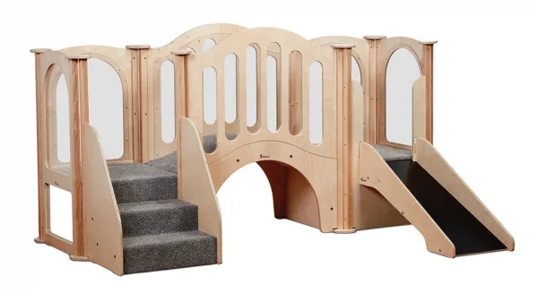 Versteck- und Rutsch-Kinderturnhalle — Millhouse Lernspielzeug Schule Versteck- und Rutsch-Kinderturnhalle — Millhouse Lernspielzeug Schule
