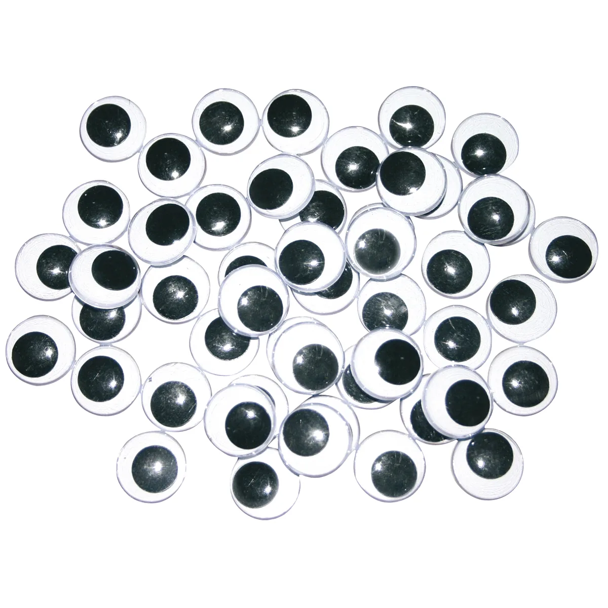 Wackelaugen 18 mm Schwarz/Weiß — Eduplay padagogisches Spielzeug Kita