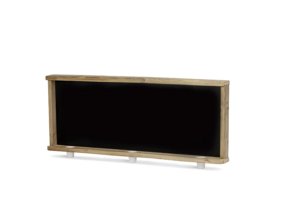 Wandmontierte Kreidetafel – BreitNEU — Millhouse Lernspielzeug Schule