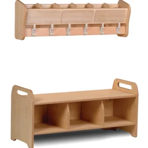 Wandmontiertes Aufbewahrungsset — Millhouse Lernspielzeug Schule