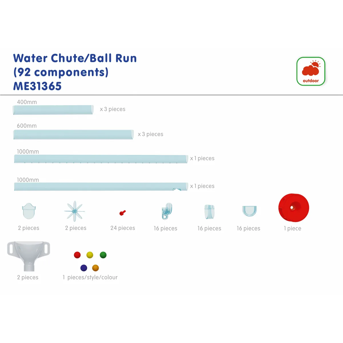 Wasserrutsche Ballbahn Set 92 Teile — Kiki-Ena Bastelmaterial Naturholz Wasserrutsche Ballbahn Set 92 Teile — Kiki-Ena Bastelmaterial Naturholz