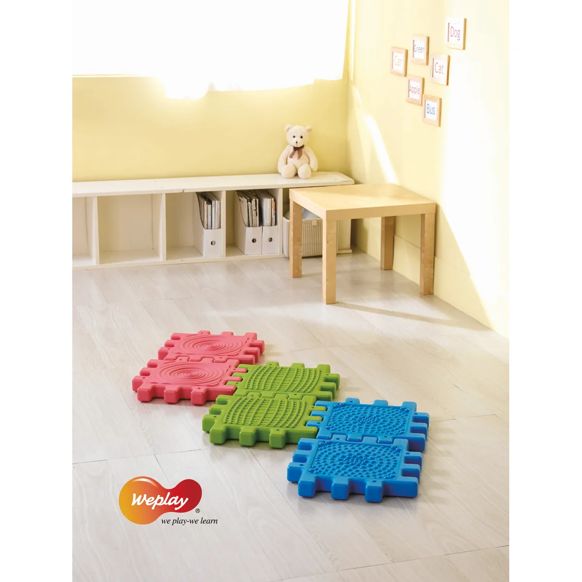 We-Block Tactile — Kiki-Ena Bastelmaterial Naturholz