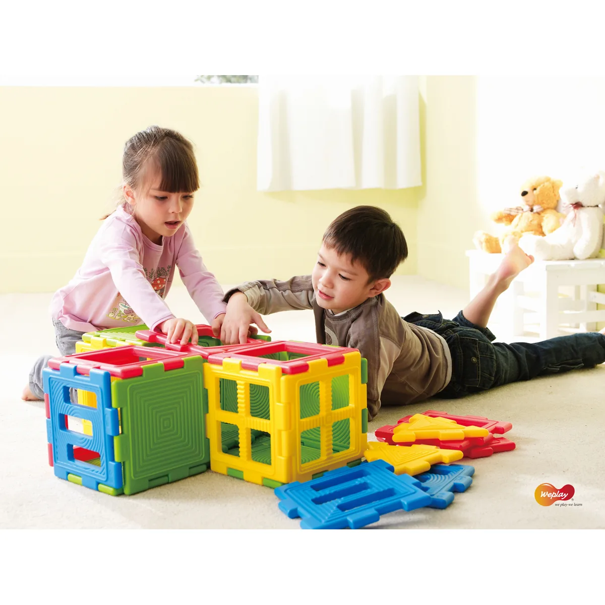 We-Blocks Mini 28-tlg. — Kiki-Ena Bastelmaterial Naturholz
