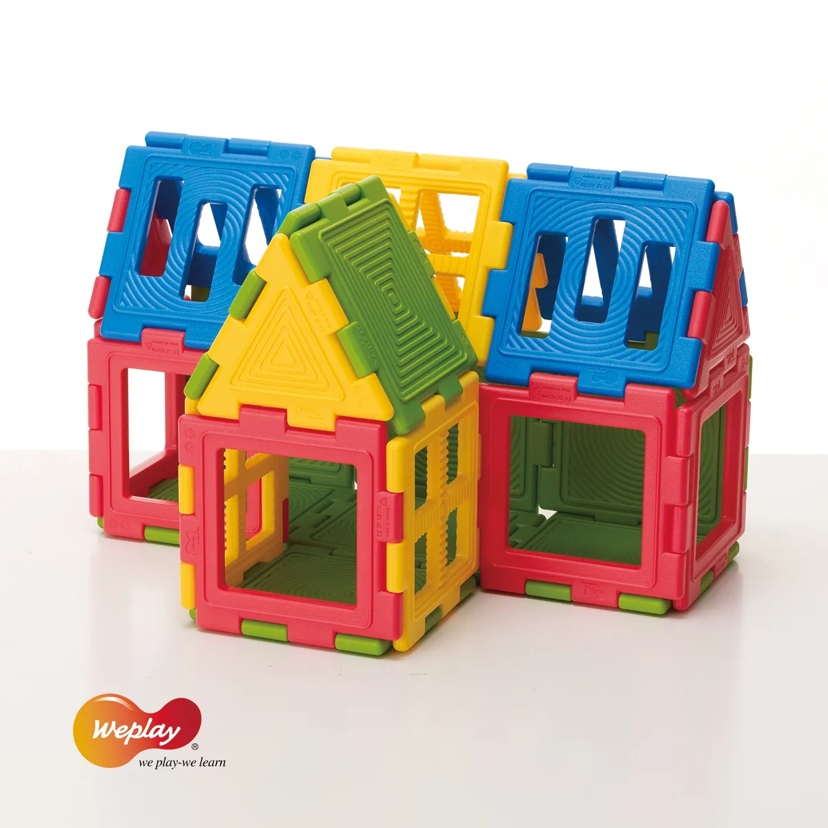 We-Blocks Mini 56-tlg. — Kiki-Ena Bastelmaterial Naturholz