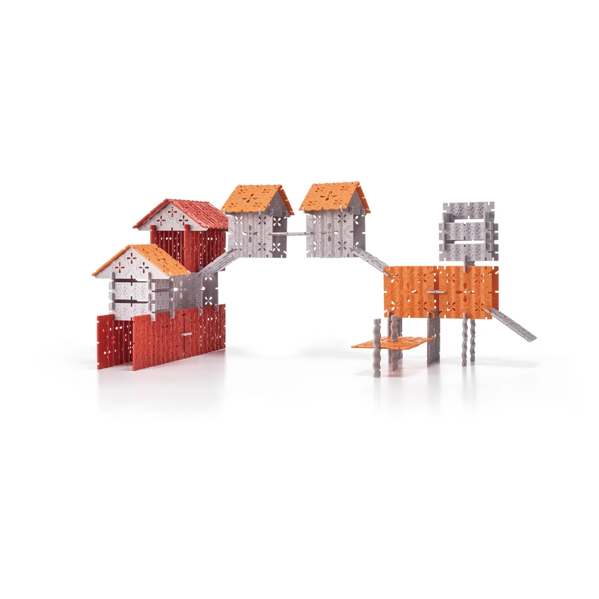 WEPLAY Construction Tiles — Kiki-Ena Bastelmaterial Naturholz