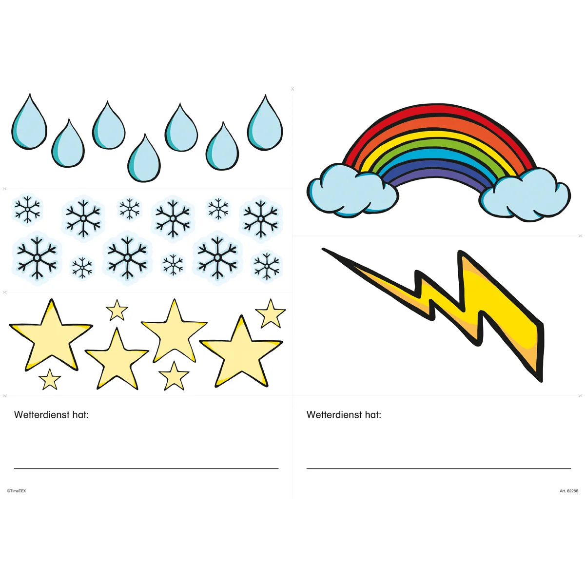 Wettersymbole — Eduplay padagogisches Spielzeug Kita Wettersymbole — Eduplay padagogisches Spielzeug Kita