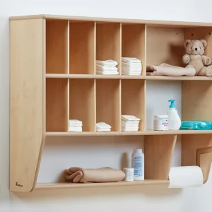 Wickelwand-Aufbewahrungseinheit — Millhouse Lernspielzeug Schule Wickelwand-Aufbewahrungseinheit — Millhouse Lernspielzeug Schule