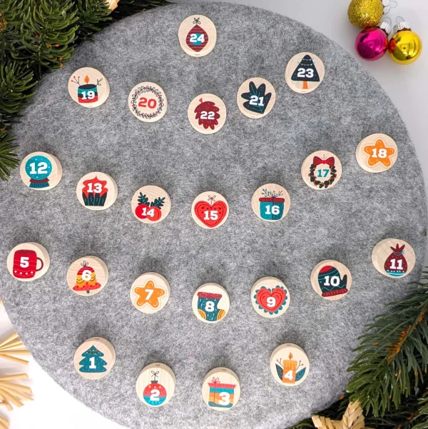 Motivperlen Set Adventskalender • roh Motivperlen Set Adventskalender • roh